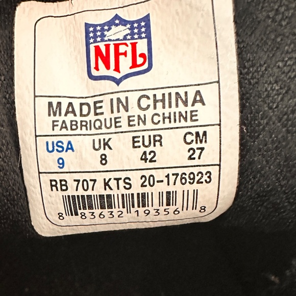 Reebok Official NFL Saints Theme Rare tennis Shoes/Sneaker, 9 - Picture 8 of 8